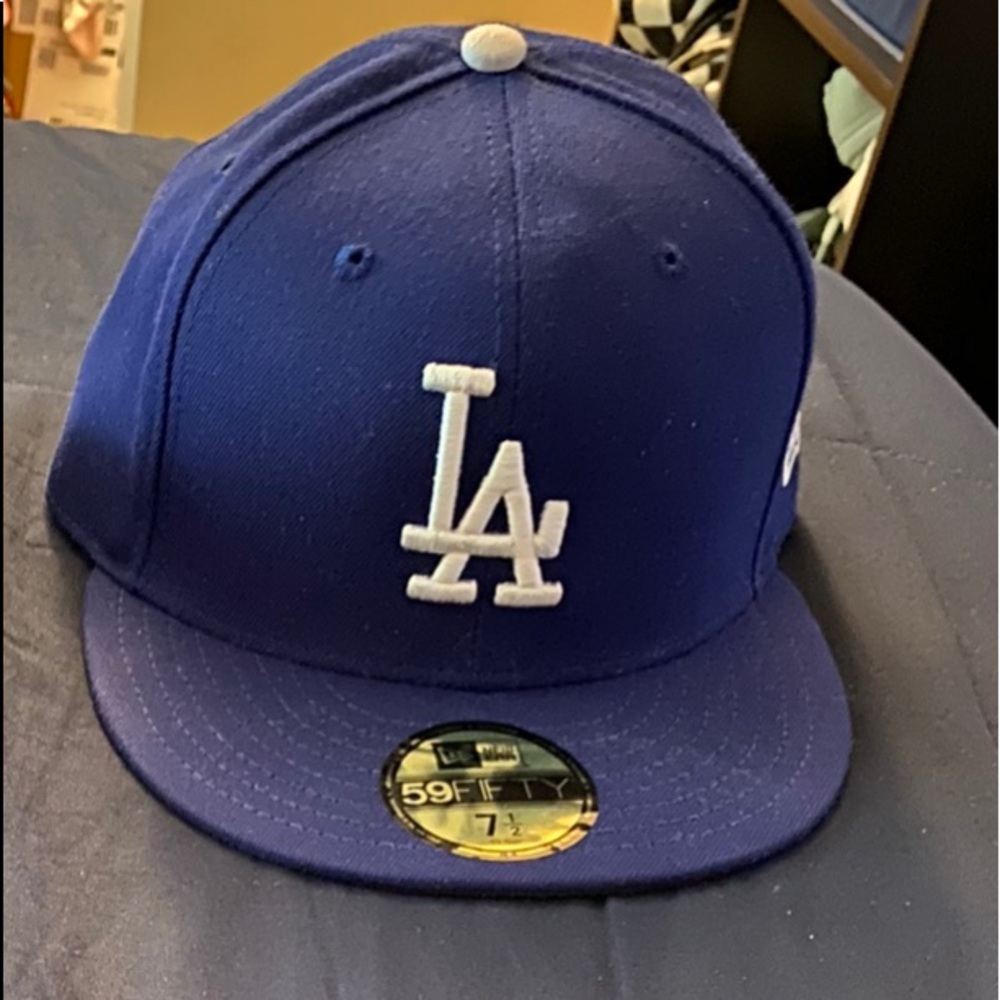 LA dodger fitted hat